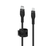 Belkin USB-C - LTG Braided Silicone 3m Black - 733157 - zdjęcie 2